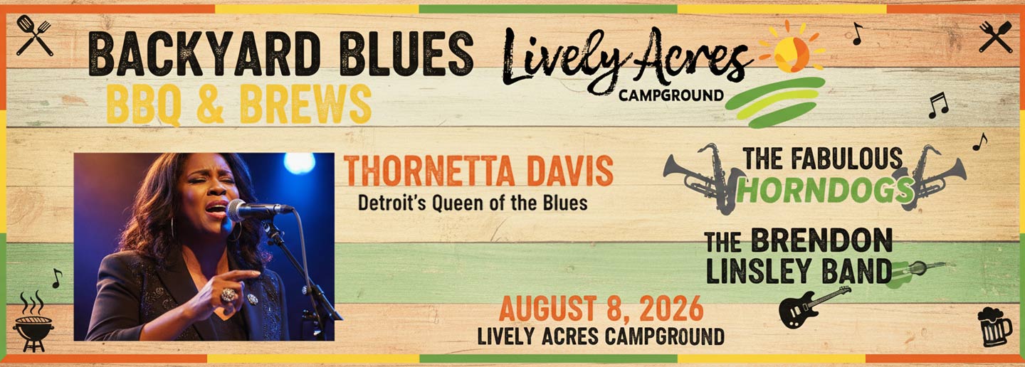 Backyard Blues, BBQ & Brews Event Banner