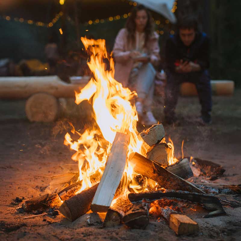 Campfire tent