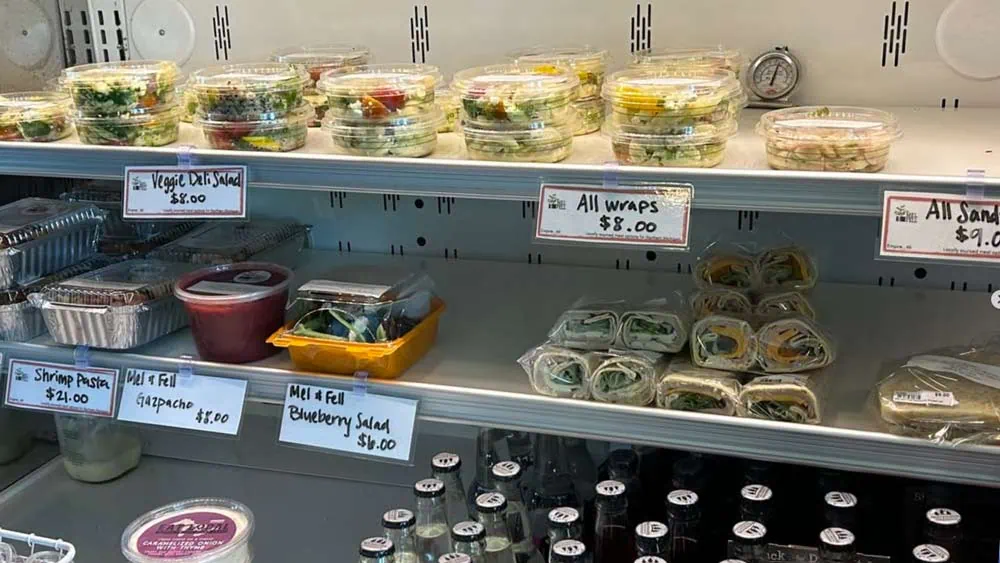 Grab and go food