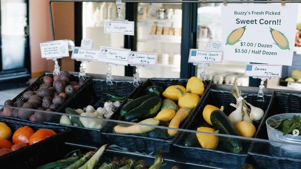Local vegetables